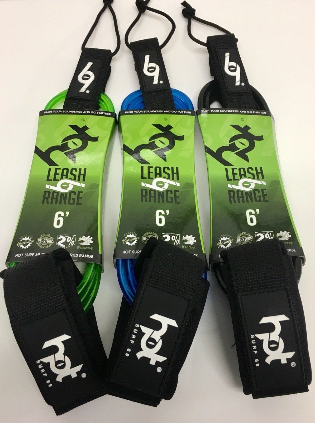 6"0 ft Hot Surf 69 Surfboard Leash 6mm Pro Surfboard Leash Hot Surf 69