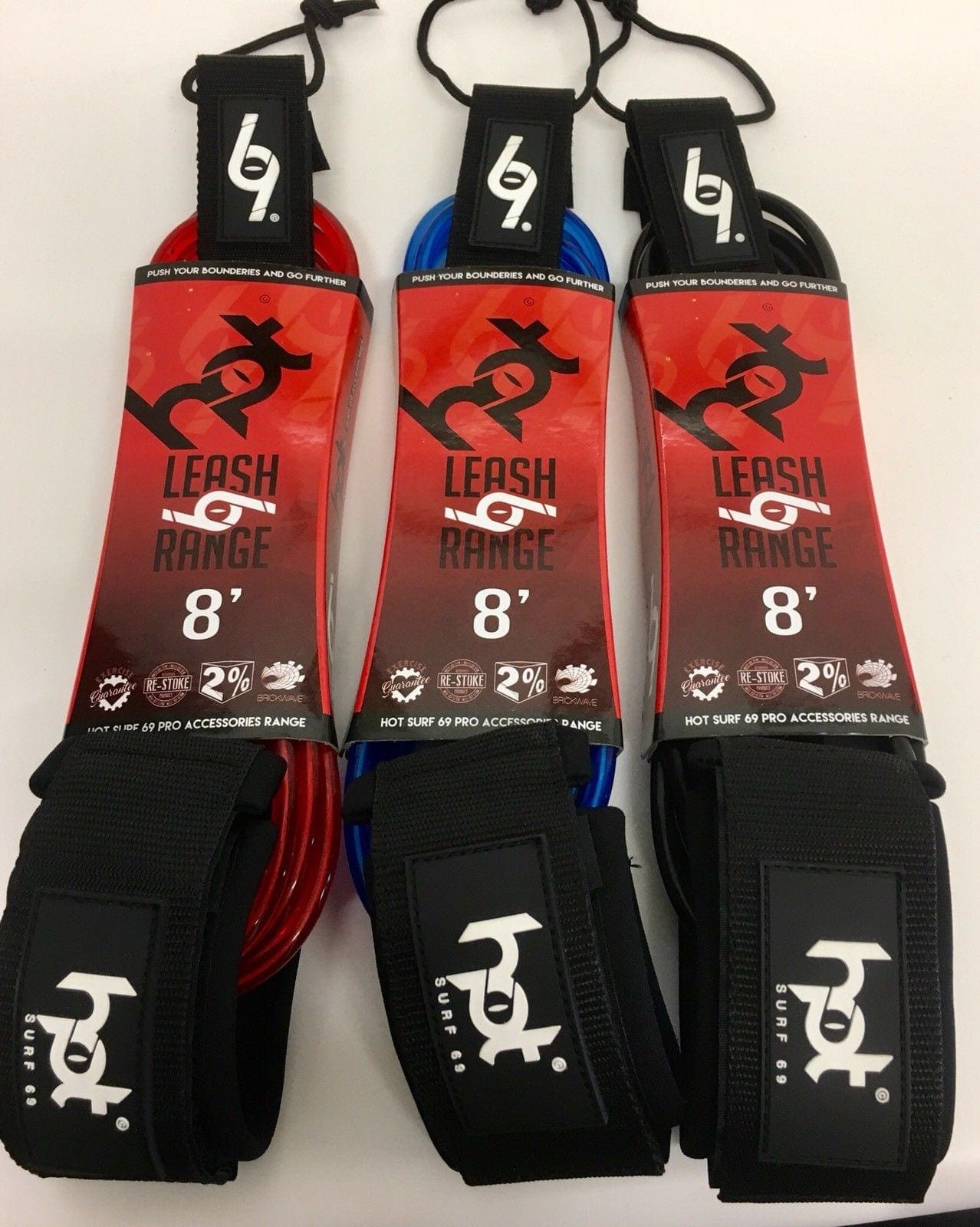 8"0 ft Hot Surf 69 Surfboard Leash 7mm Pro Surfboard Mal Leash Hot