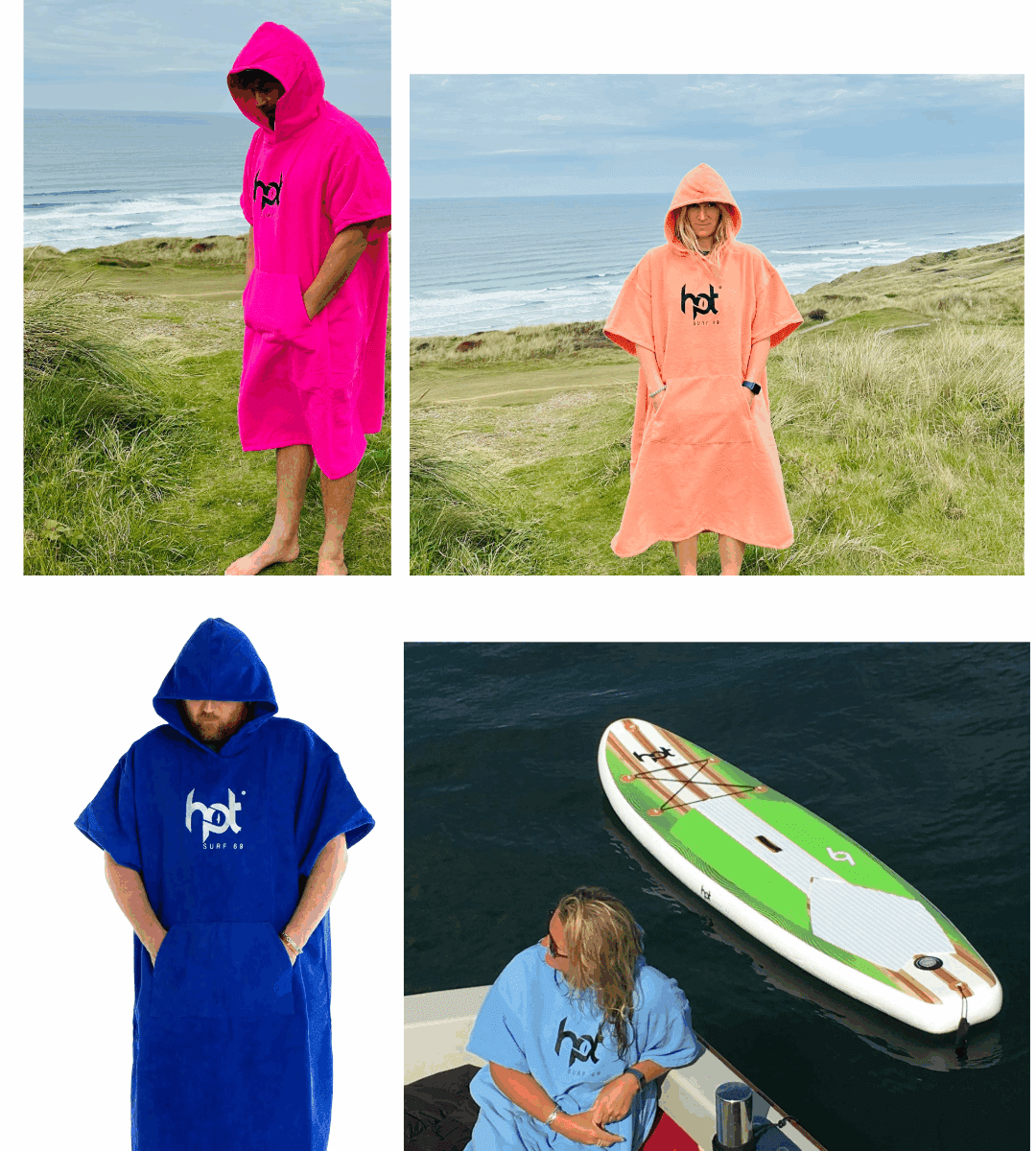 Hot Surf 69 Changing Robes Hooded Towel Changing Robes