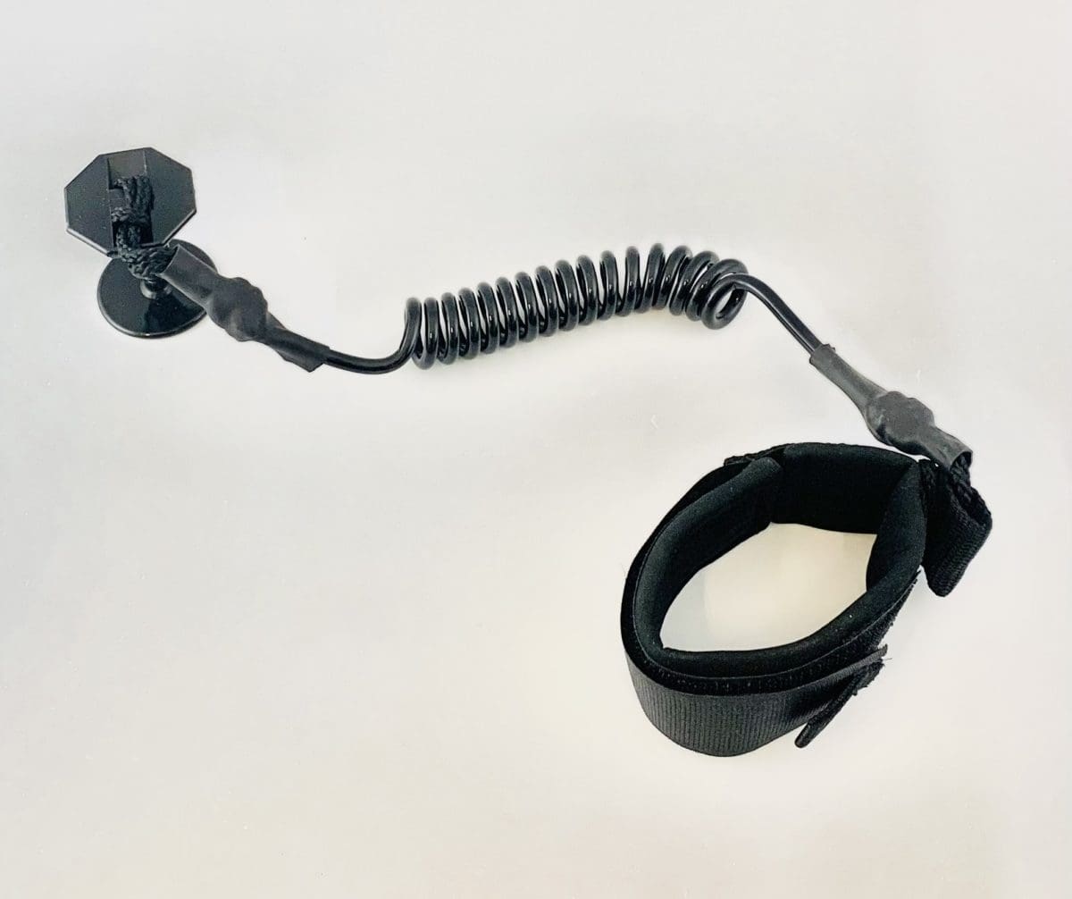Hot surf 69 Coiled Bodyboard Leash Velcro Bodyboarding Leash - Image 2