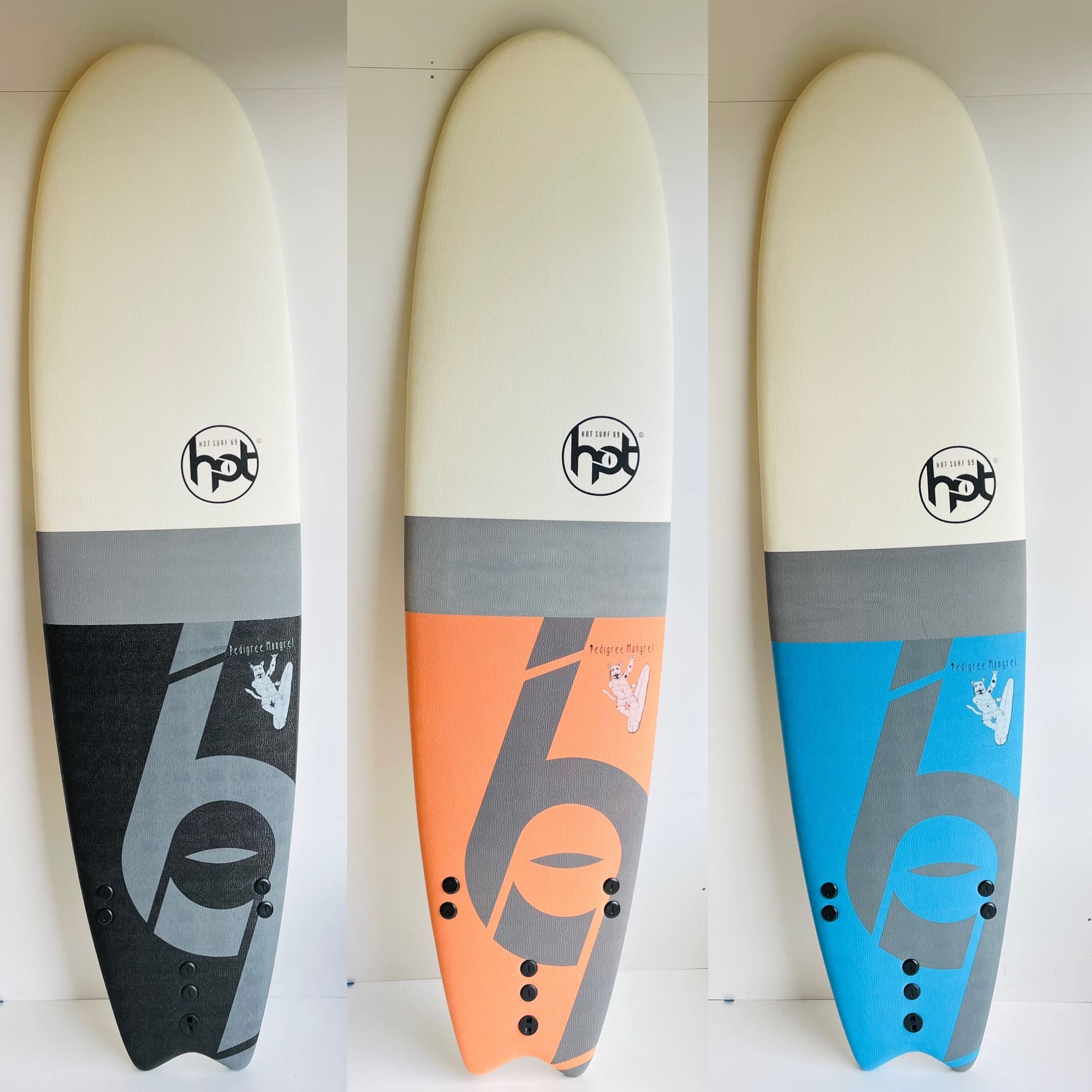 Hotsurf 69 7 0 Softboard Beginners Surfboard Package Deal