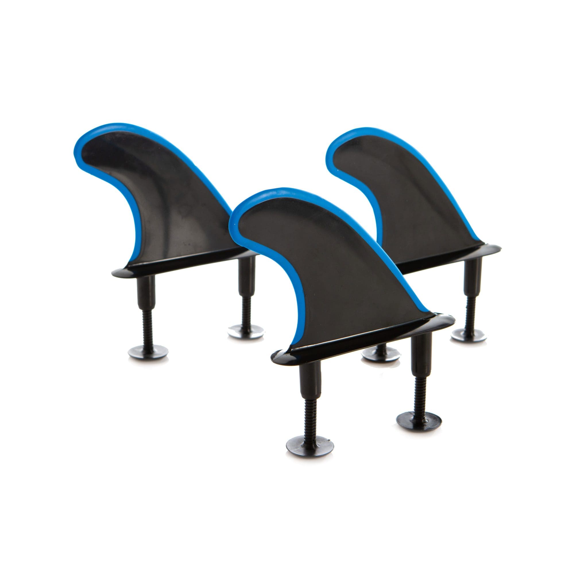 Softboard Fins Replacement Safety Foam board Fins with Srcews (Set of 3