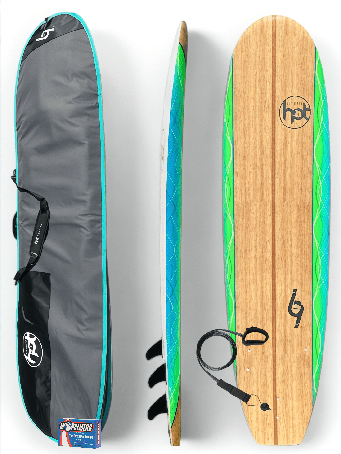 7ft Hot Surf 69 Surfboard Beginners Soft board Package Deal - Hot