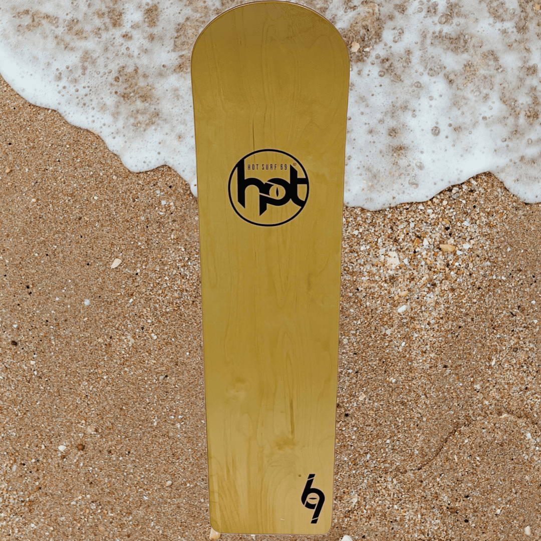Traditional Wood Belly Boards Wood BodyBoards Hot Surf 69 Wood Retro surf  series