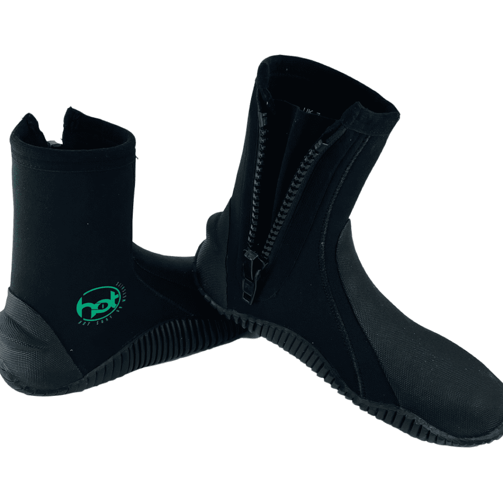 Hot Surf 69 Zipped 5mm Wetsuit Boot Heavy duty Sole Hot Surf 69