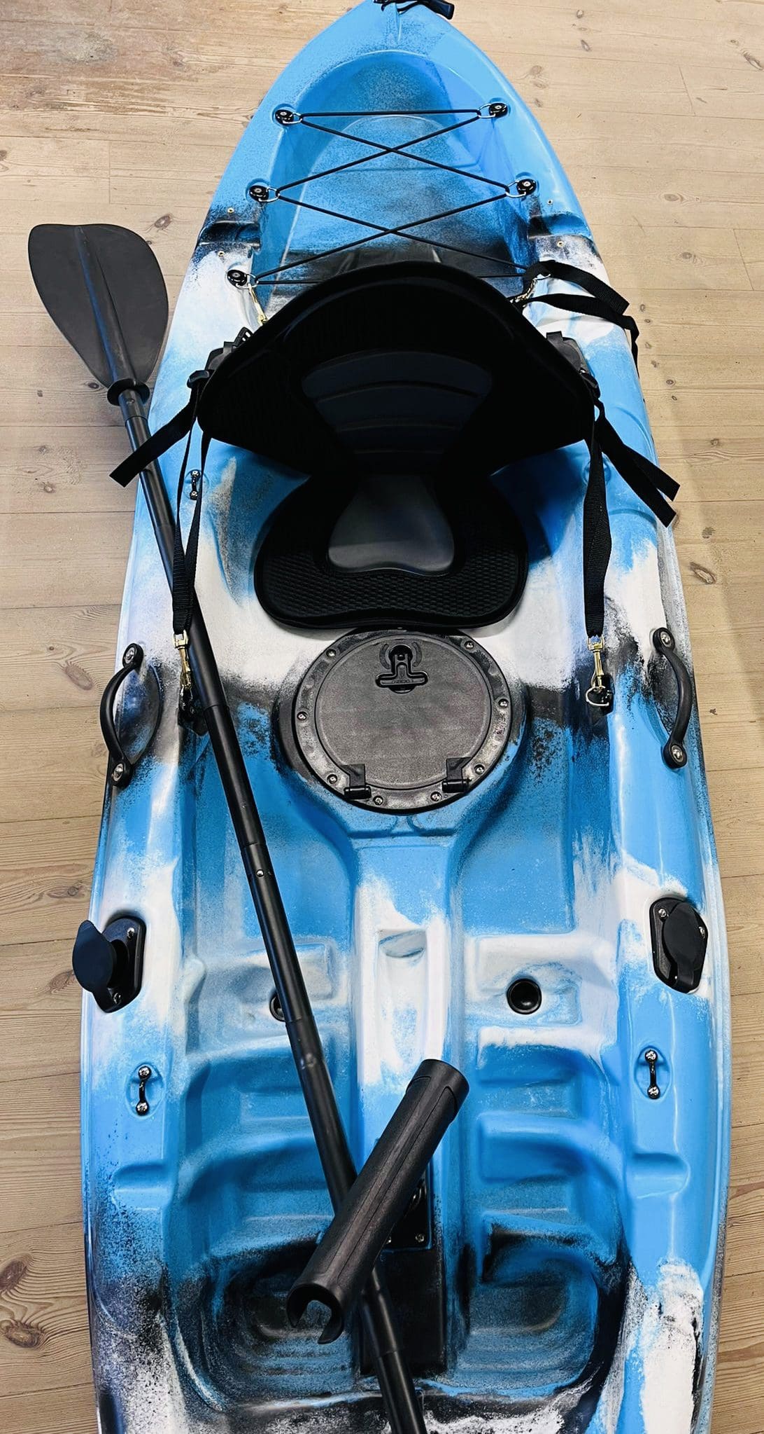 Second Hand Kayak Single Sit on to Kayak - Inc Paddle / seat