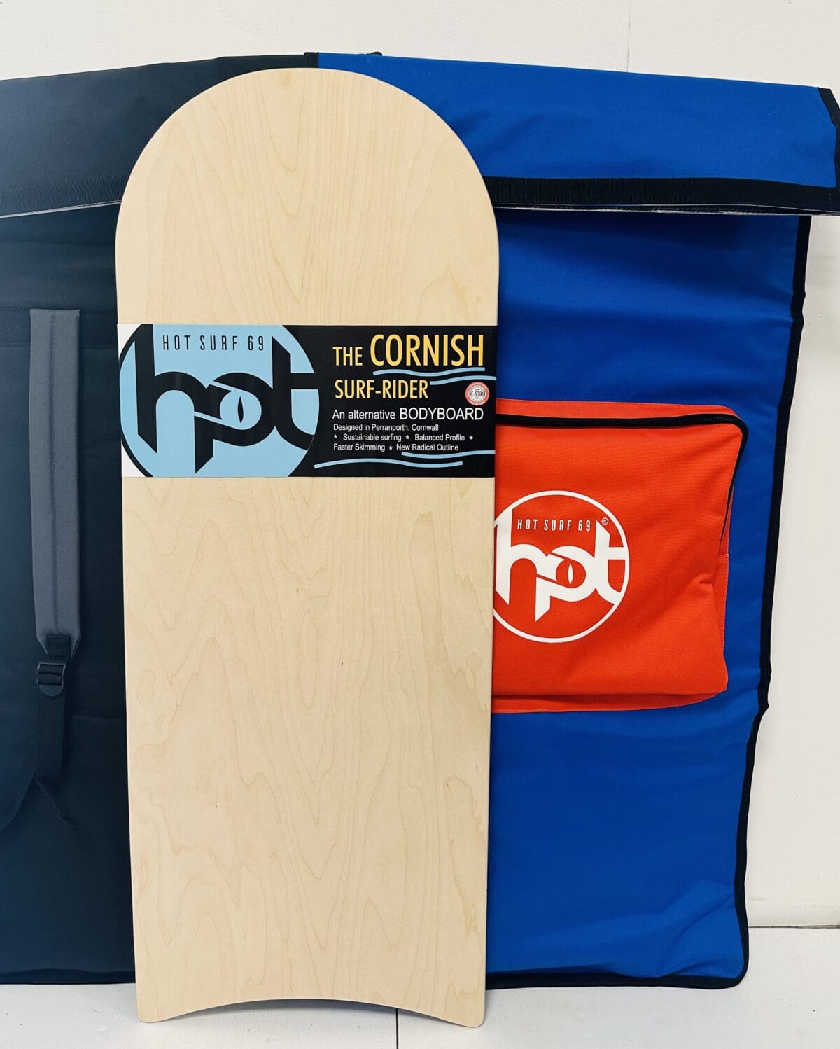 Wood Bodyboard Board + Bag Package Deal Paint Your Own - Image 12
