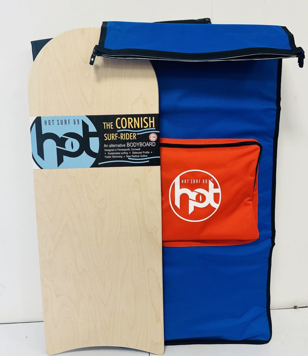 Wood Bodyboard Board + Bag Package Deal Paint Your Own - Image 6